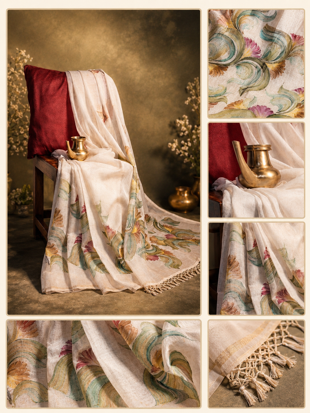 Tussar Silk Saree