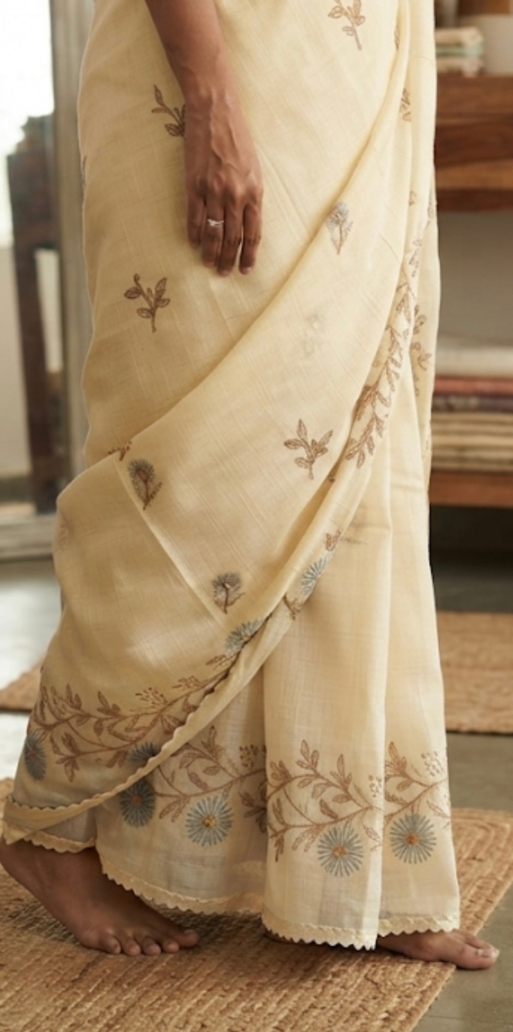 Chanderi Cotton Saree