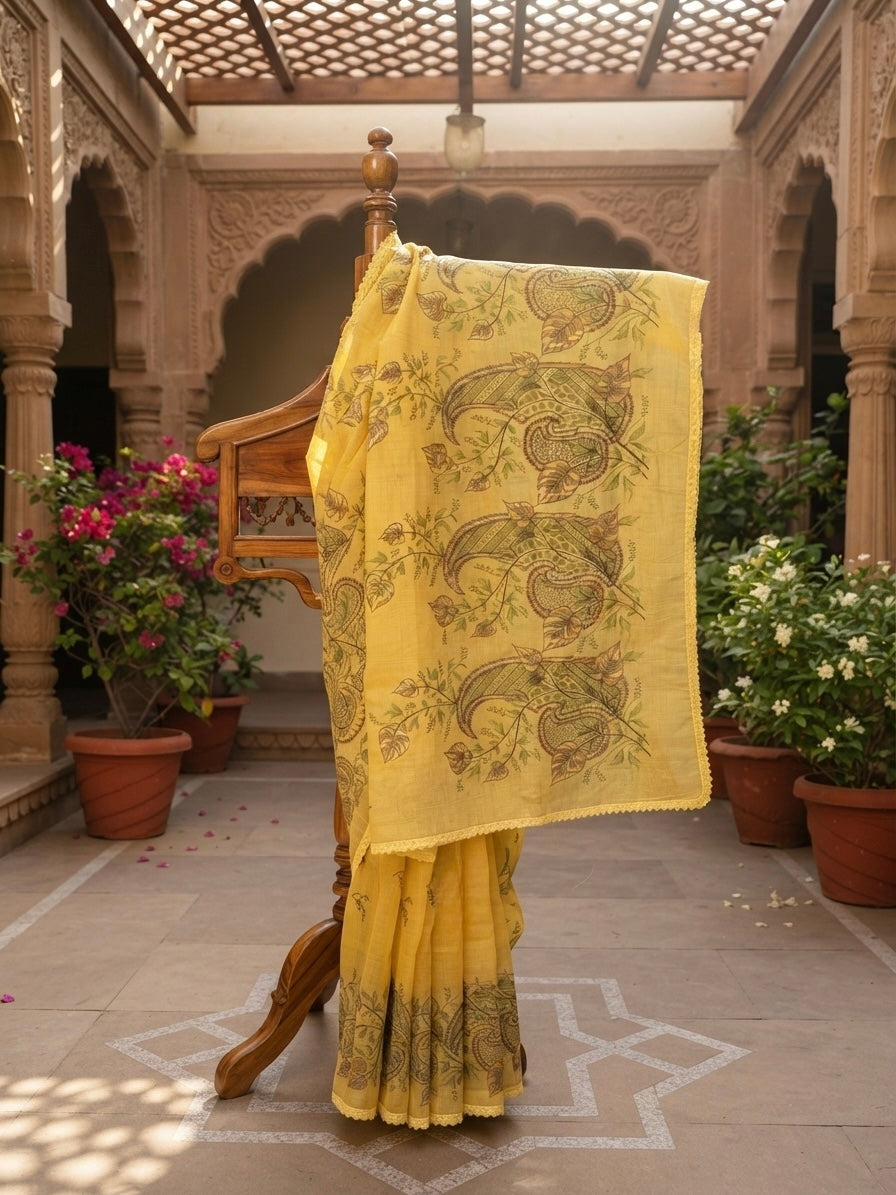 Chanderi Cotton Saree