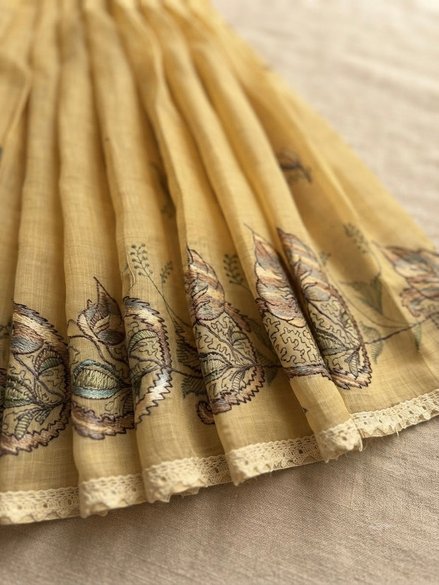 Chanderi Cotton Saree