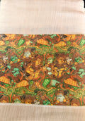 Light Tissue Mural Saree
