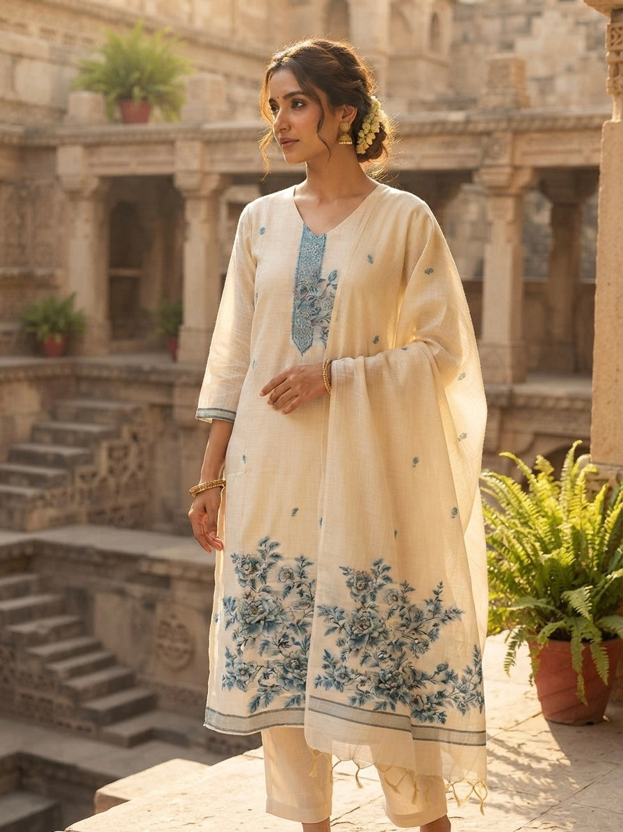 Chanderi Silk Churidar